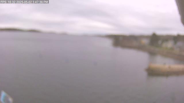 Webcam view of Mahone Bay Civic Marina mooring field