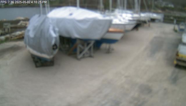 Webcam view of Mahone Bay Civic Marina wharf